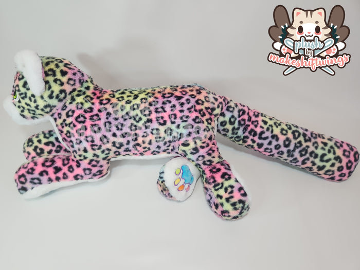 SEWING PATTERN - 2 ft.+ Floppy Big Cat Plush