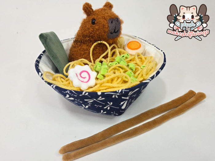 SEWING PATTERN - Capybara ramen bowl