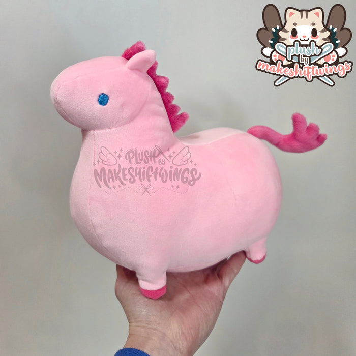 SEWING PATTERN - Chubby horse plush