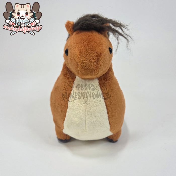SEWING PATTERN - Chubby horse plush