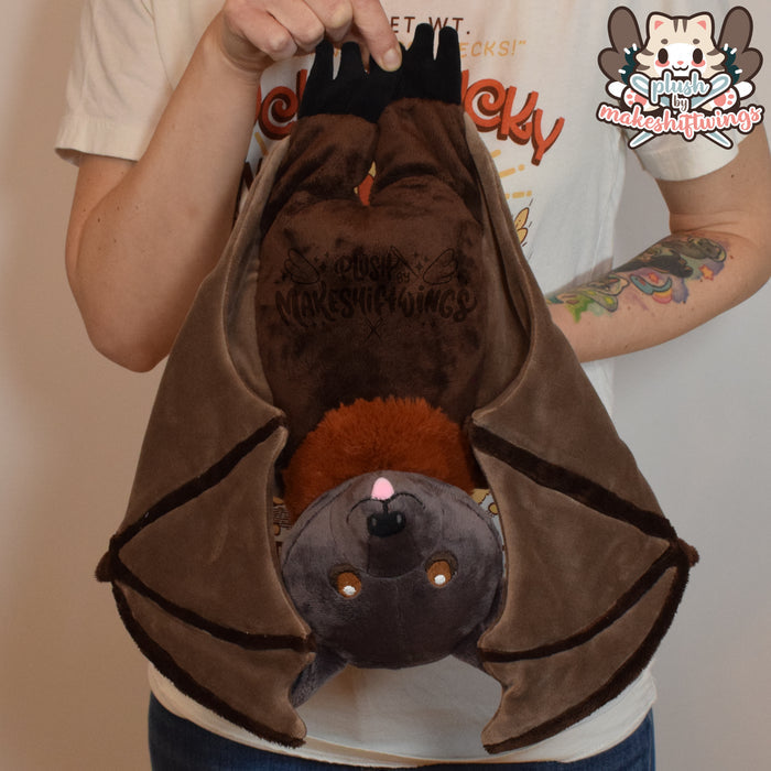 SEWING PATTERN - Floppy bat plush