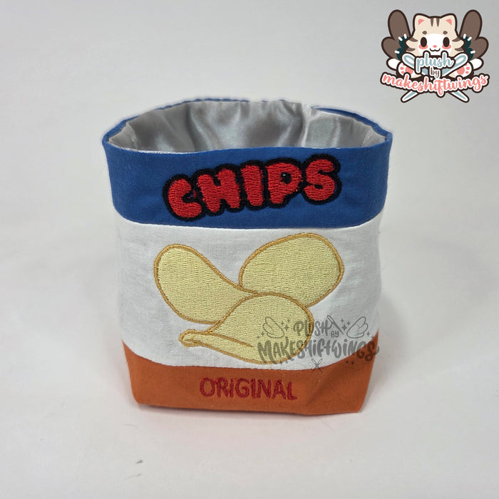 SEWING PATTERN - Raccoon in a chip bag