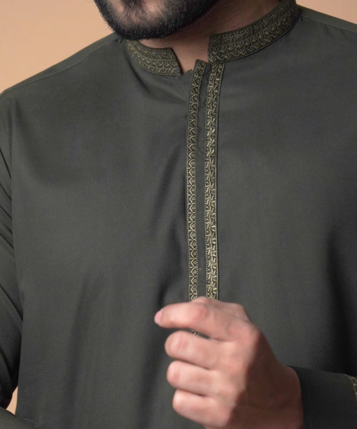 Shalwar Kameez - Deep Green
