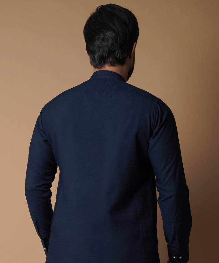 Shalwar Kameez - Navy Blue