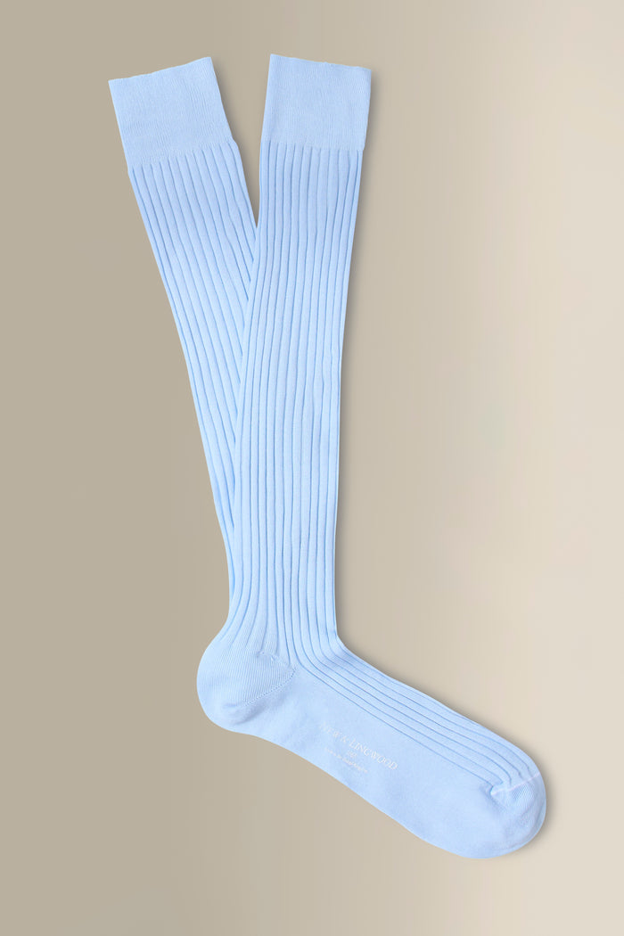 Sky Long Cotton Socks