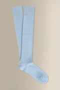 Sky Long Lightweight Wool Socks