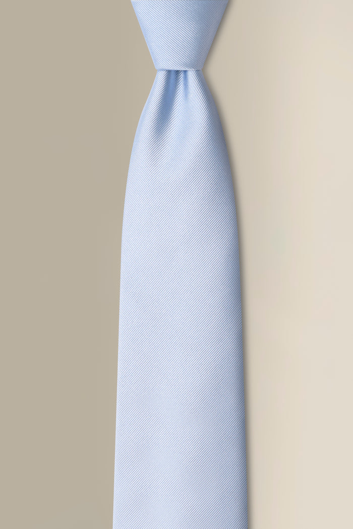 Sky Woven Silk Tie