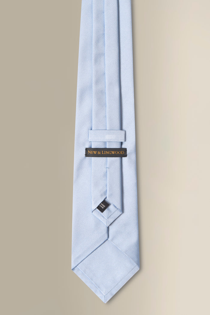 Sky Woven Silk Tie