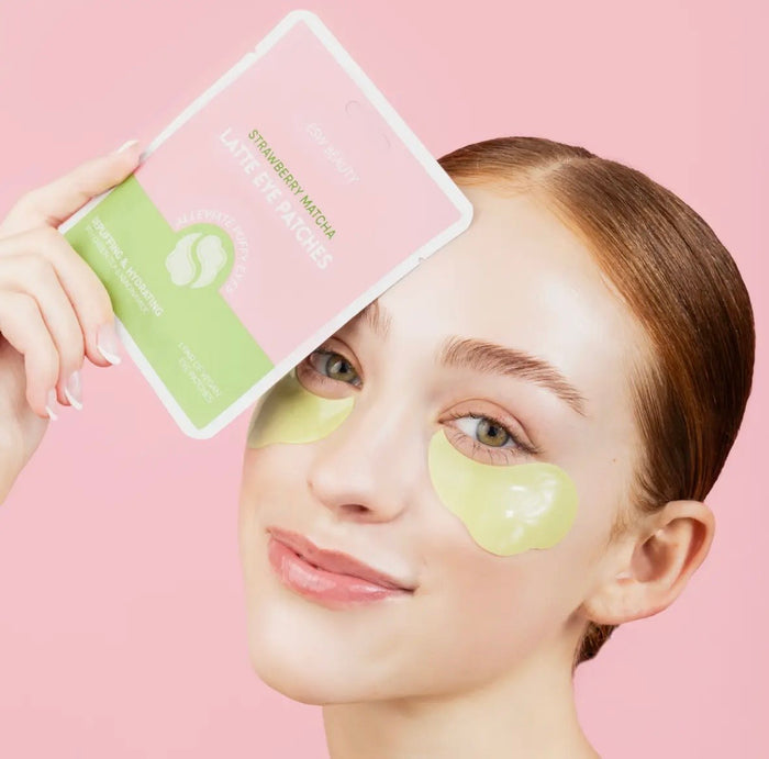 Strawberry Matcha Hydrating Eye Patches