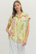 Summer Stripe Blouse