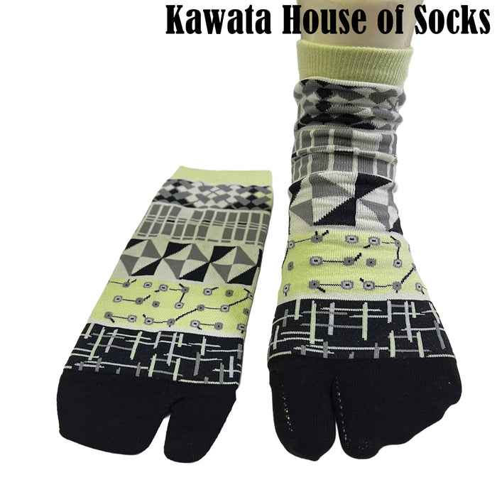 Tabi Two-Toes Socks with Patterns