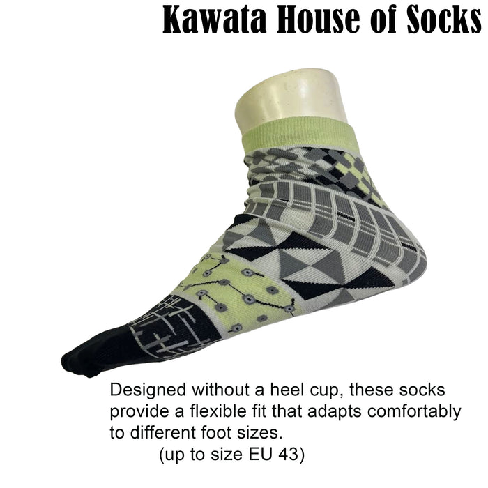 Tabi Two-Toes Socks with Patterns