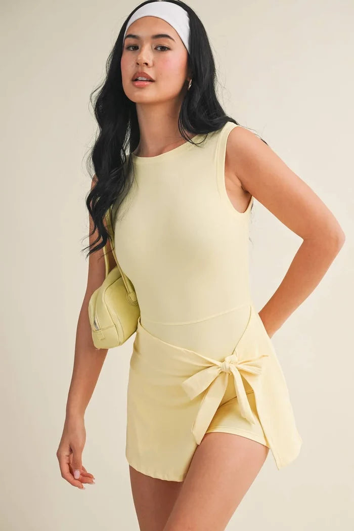 Tank Wrap & Tie Athletic Dress