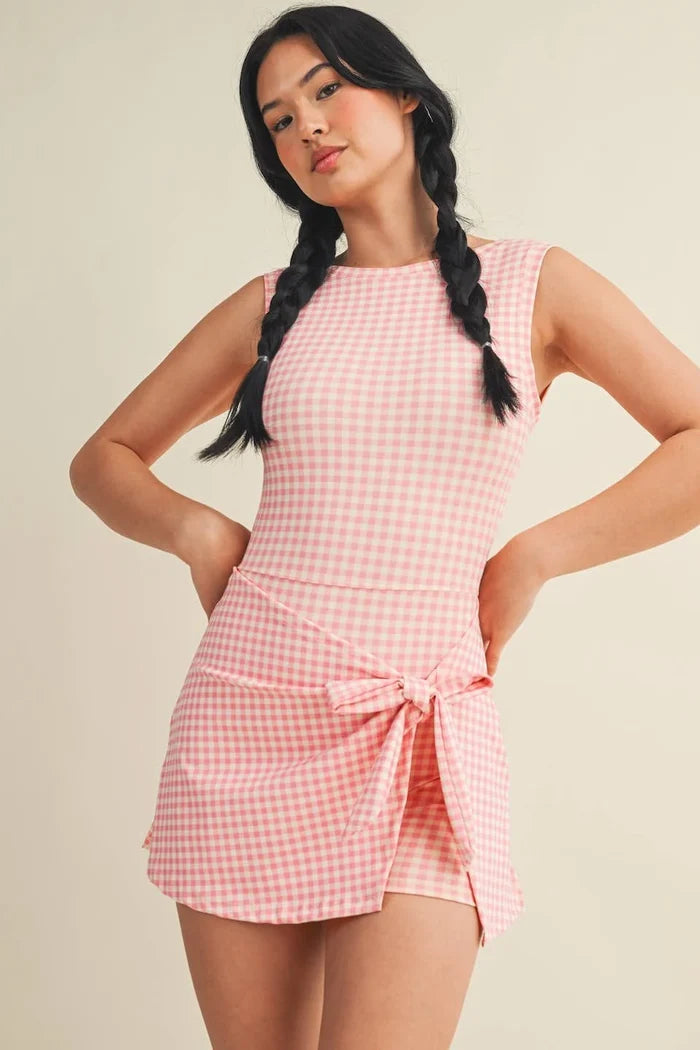 Tank Wrap & Tie Athletic Dress