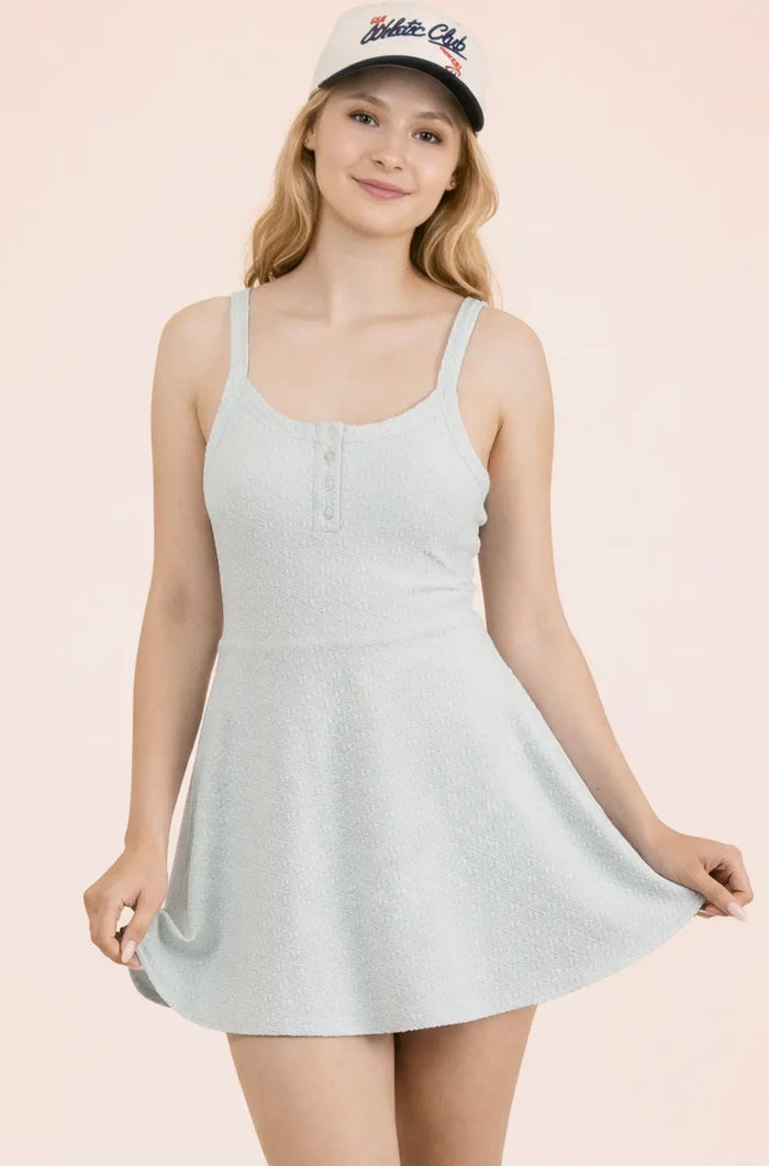 Textured Knit Active Dress