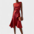 The Darlene – Women's Sophisticated Midi Dress | Huna