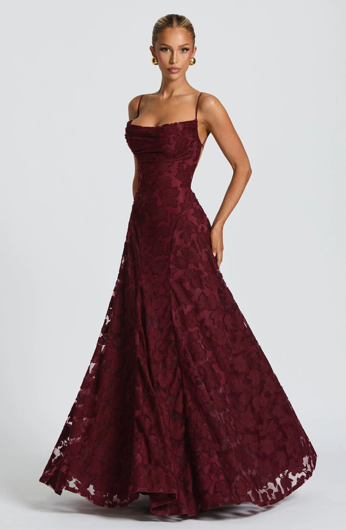 The Maevy – Women's Elegant Maxi Dress | Huna