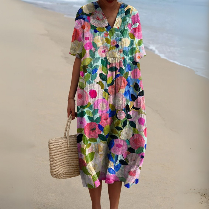 The Orla – Women's Floral Day Dress – Huna