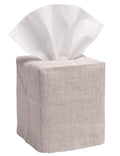 Tissue Box Cover - Natural Linen / Cotton, No Embroidery