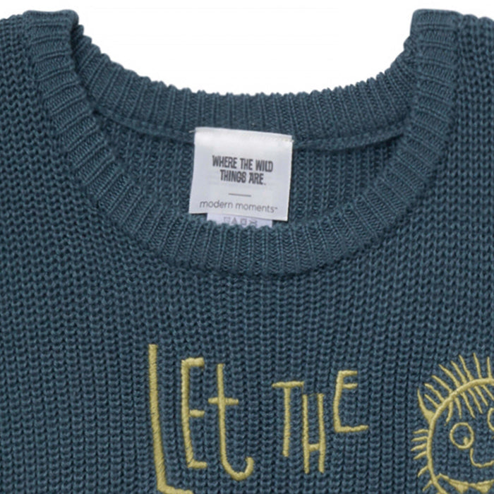 Infant & Toddler Neutral Dark Blue Where The Wild Things Are Sweater Outerwear Modern Moments™ by Gerber®