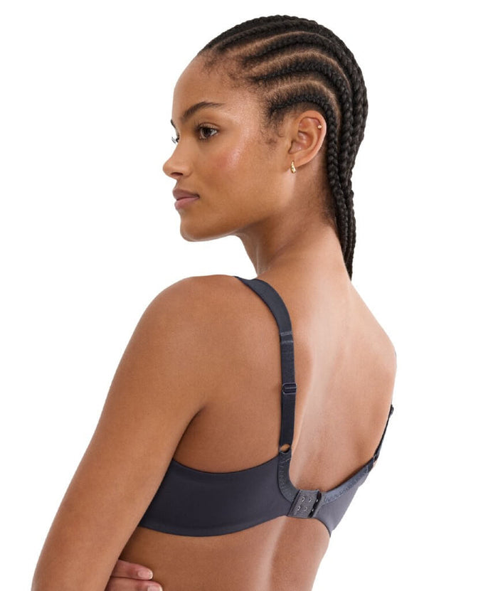 Triumph True Shape Sensation Minimiser Underwire Bra - Ink Gray
