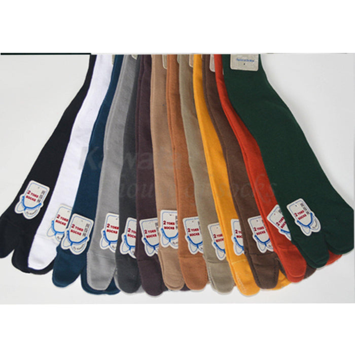 Two Toes Mid Calf Socks - Kawata House of Socks