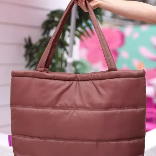 Very Busy Puffer Tote