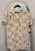 Western Inspired Mini Shirt Dress