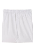 White Poplin Cotton Boxer Shorts