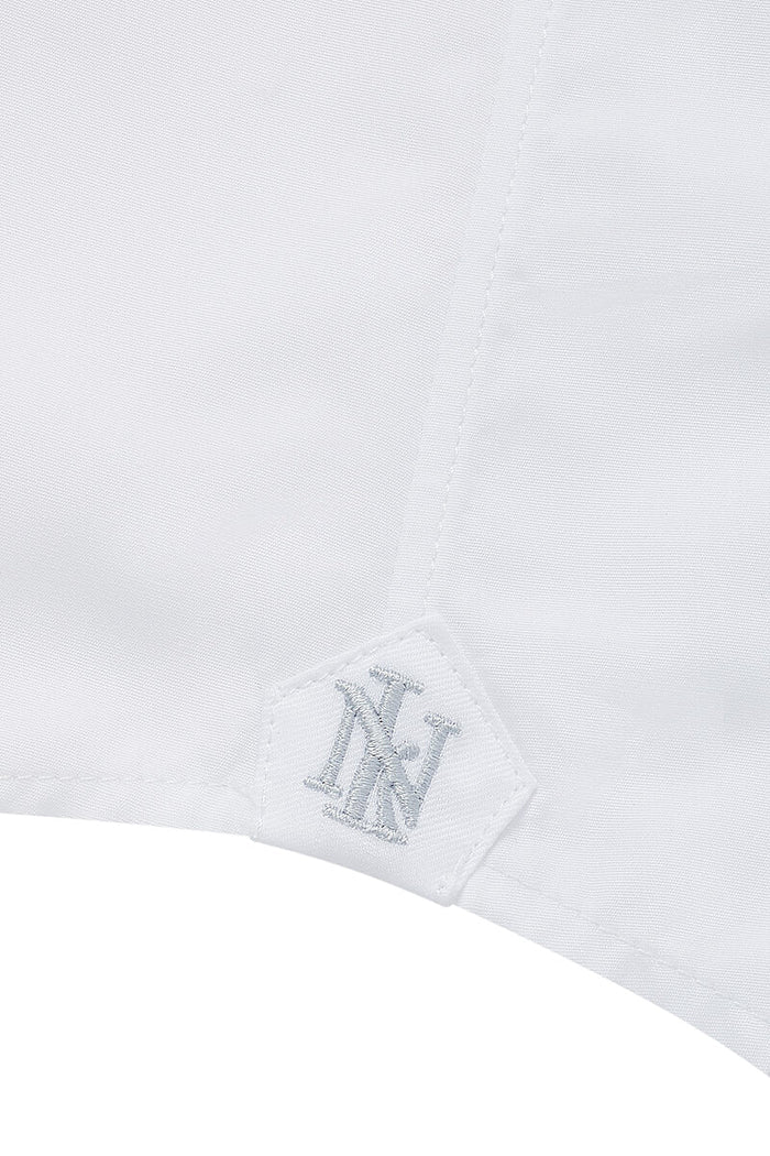 White St James' Collar Classic Fit Double Cuff Poplin Shirt