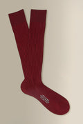 Wine Long Cotton Socks