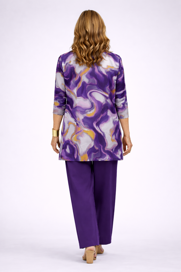Women's 3 Piece Set UK – Royal Purple | The Gavina | Huna