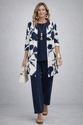 Women's 3 Piece Set UK – Soft Blue | The Evania | Huna