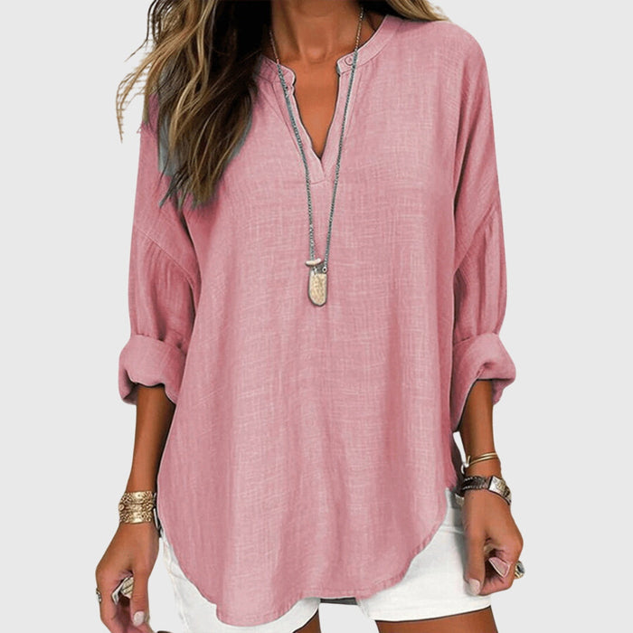 Women's Beach Shirt – Flowy Kaftan Cover Up | The Lenara | Huna