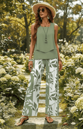 Women's Breezy Linen Two Piece Set – Co-ord | The Iris | Huna