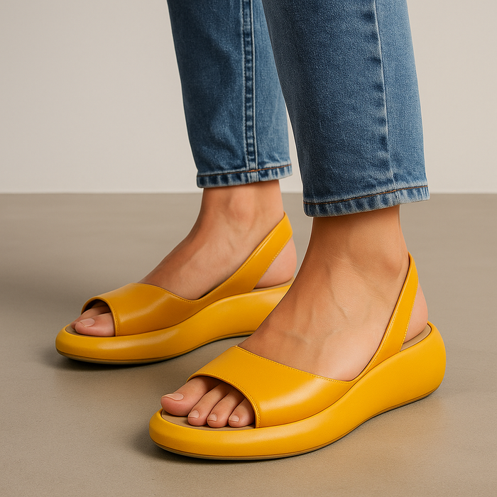 Women's Orthopedic Arch Support Sandals – Cushioned | The Mika | Huna
