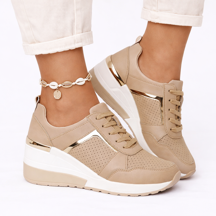 Women's Orthopedic Wedge Shoes UK – Supportive Fit | The Isabeau | Huna
