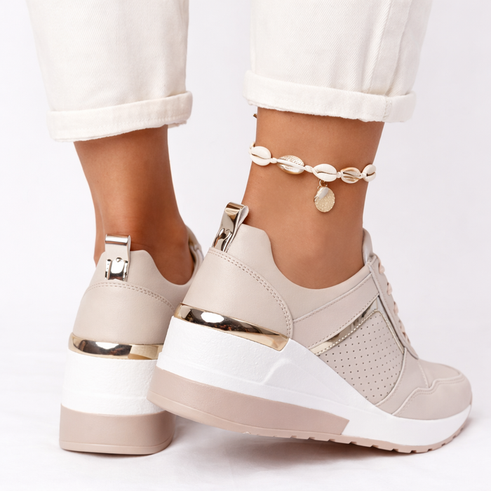 Women's Orthopedic Wedge Shoes UK – Supportive Fit | The Isabeau | Huna
