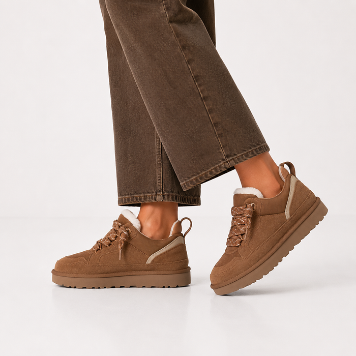 Women's Orthopedic Winter Sneakers Beige Suede