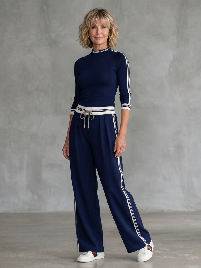 Women's Two Piece Trouser Set – Long Sleeve Co-ord | The Eirlys | Huna
