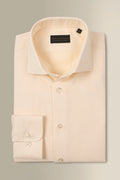 Yellow Cutaway Collar Standard Fit Flannel Shirt